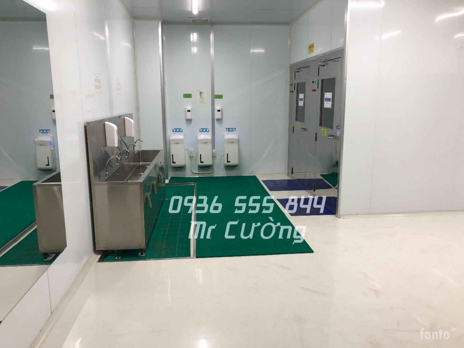 Buồng thổi khí cho phòng sạch (Air shower)